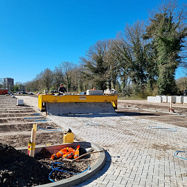 Betonstraatsteen 8 cm machinaal keperverband