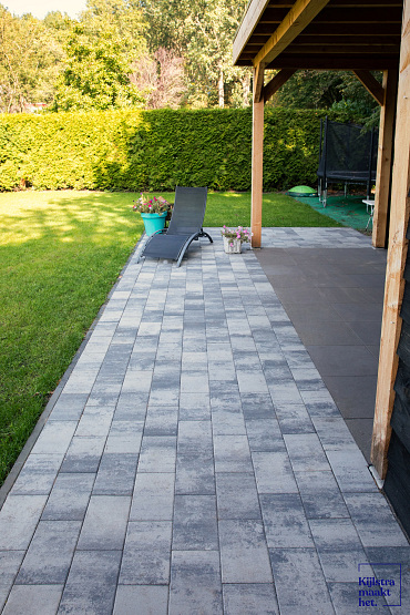 H2O comfort square 20x30x6 cm nero/grey