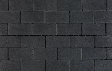 Patio brick 6 cm black TOP komo