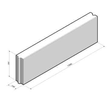 Opsluitband 10x30x100