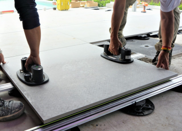 Structusol aluminium profiel ST16 lengte 2,4 m met rubber profiel