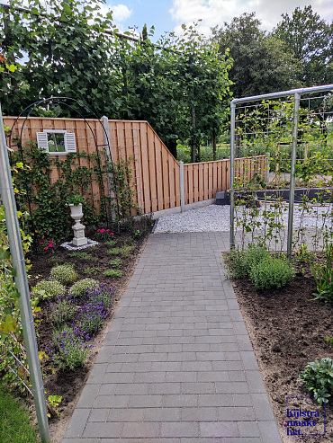 Patio brick 6 cm black TOP komo