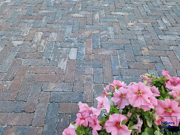Stonique trommel dikformaat 6 cm oud emmen