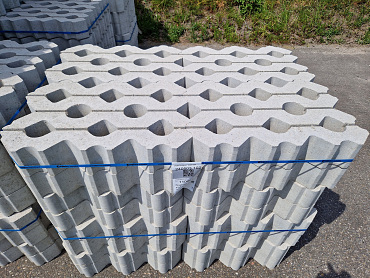 Grasbetontegel WaterWijs 40x60x12 cm vlak