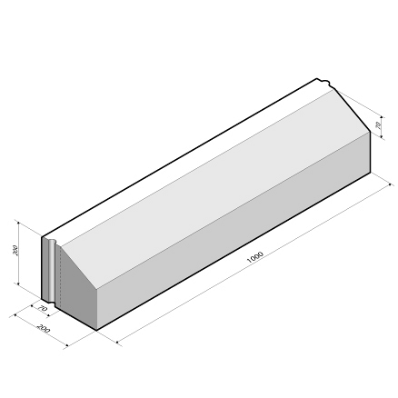 Rijwielpadband 7/20x20