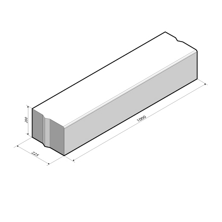 Afdekband 22,5x20x100 t.b.v. RWS-band 11,5/22,5x25