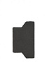 S-top H-verbandsteen half 8 cm antraciet komo