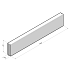 Opsluitband 6x20x100