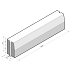 Trottoirband 13/15x25
