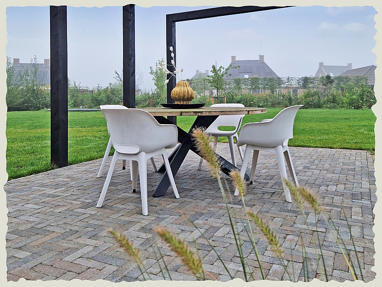 Stonique trommel dikformaat 6 cm oud drachten