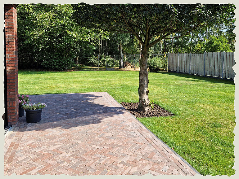 Stonique trommel dikformaat 6 cm oud emmen