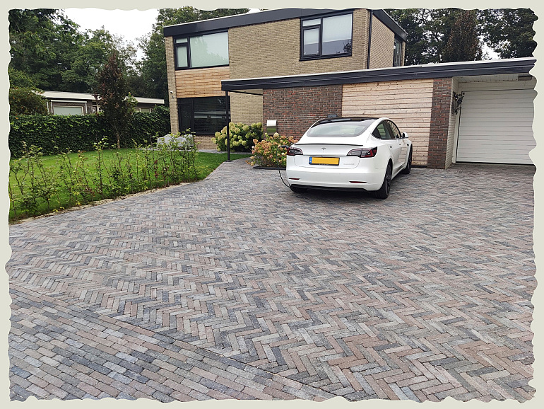 Stonique trommel waalformaat 7 cm oud drachten