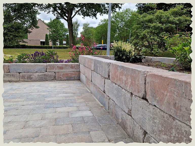 Linea trommel 15x15x60 cm tricolore