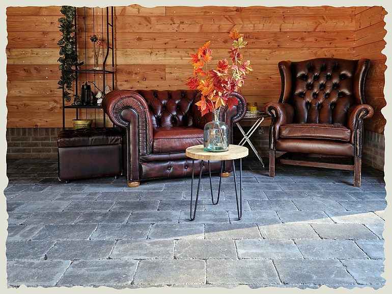 Stonique trommel 20x30x6 cm oud drachten