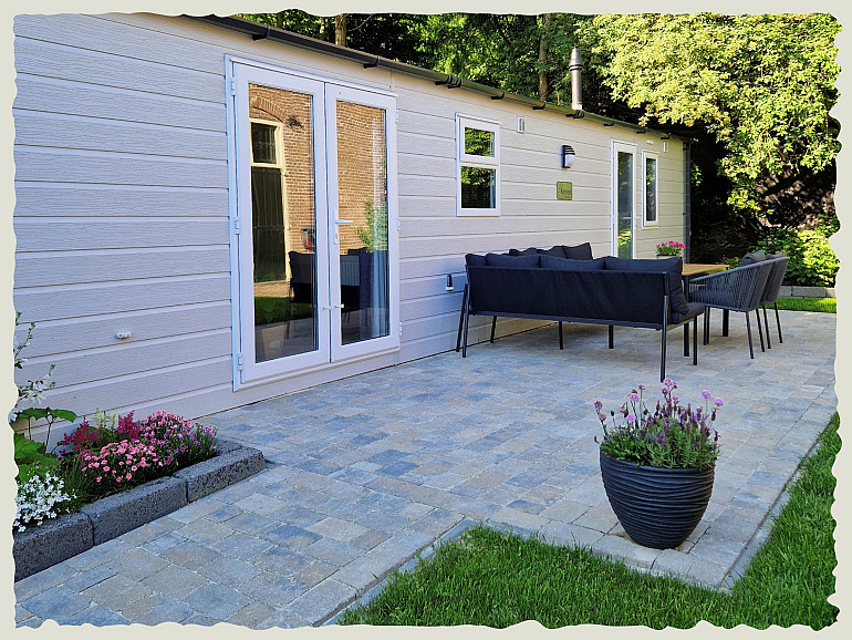 Stonique trommel 21x14x7 cm musselkalk