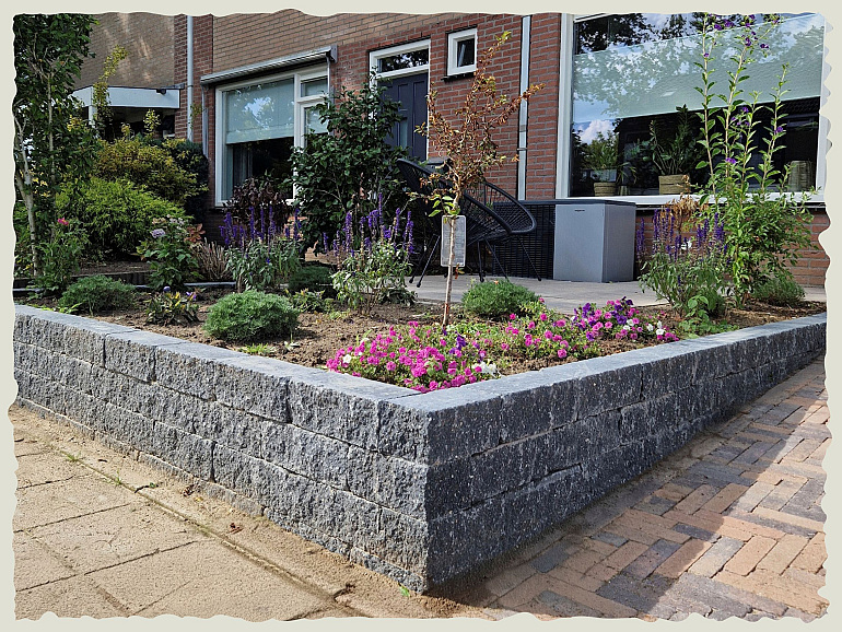 Splitrock trommel 32x13x11 cm 2.0 antraciet