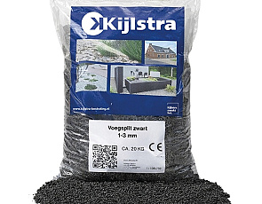 Voegsplit zwart 1-3 mm zakgoed 20 kg