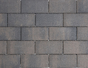 Patio brick 8 cm dark sepia komo