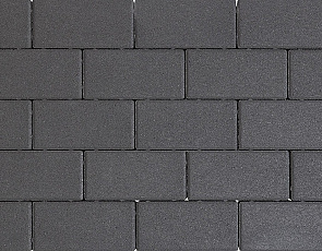 Design brick 8 cm black komo