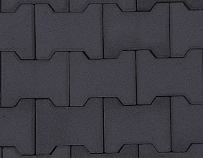 S-top H-verbandsteen 8 cm antraciet komo