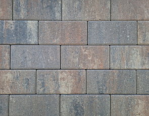 Patio brick 6 cm tricolore komo