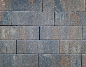 Patio longstone 7 cm tricolore