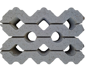 Grasbeton WaterWijs 40x60x10 cm grijs vlak (DR)